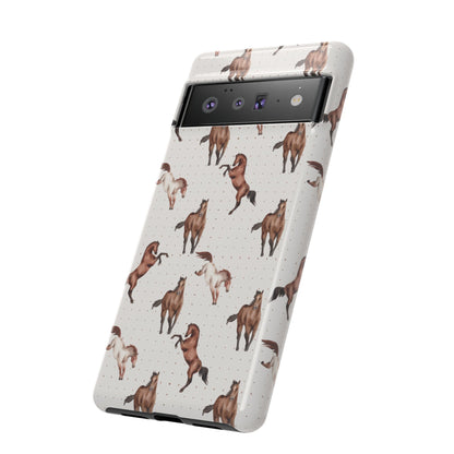 Wild Mustang Horse Pattern Phone Case – Stylish, Protective & Eco-Friendly - JGUS