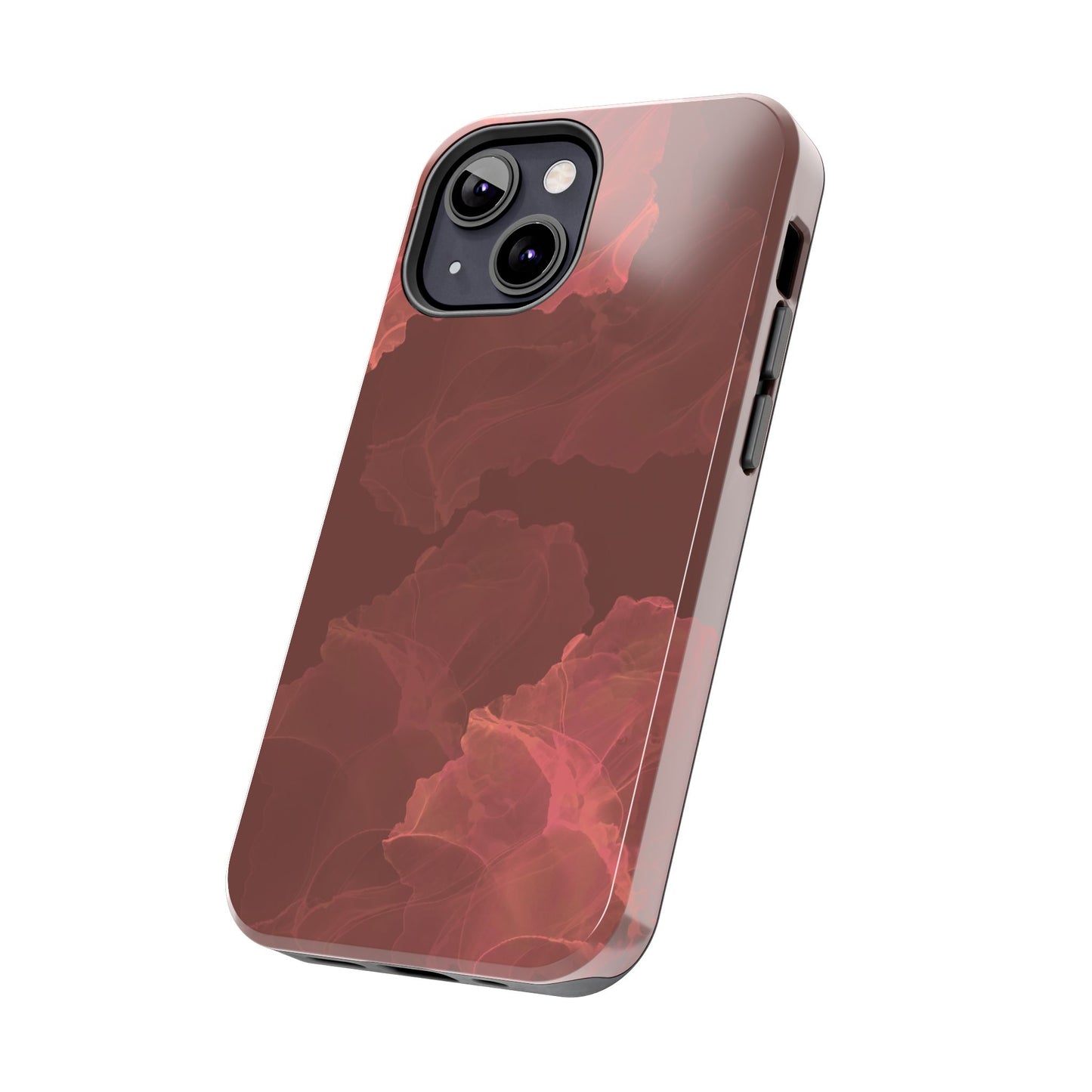 Blush Ink Splash Protective Phone Case