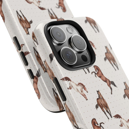 Wild Mustang Horse Pattern Phone Case – Stylish, Protective & Eco-Friendly