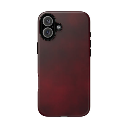 Vintage Burgundy Cherry Phone Case – Elegant Floral Design for iPhone 17 & Samsung Galaxy | Tough Protective Cover - JGUS