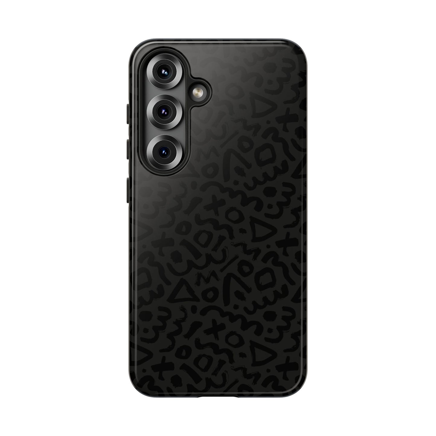 Retro Geometric Vibes Phone Case – 80s 90s Vintage Abstract Pattern for iPhone & Samsung - JGUS