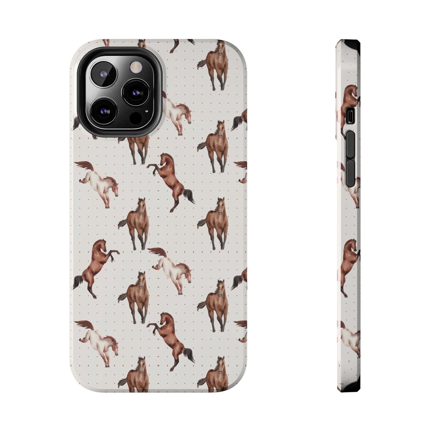Wild Mustang Horse Pattern Phone Case – Stylish, Protective & Eco-Friendly