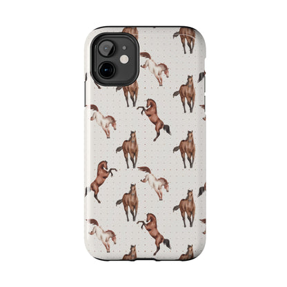 Wild Mustang Horse Pattern Phone Case – Stylish, Protective & Eco-Friendly