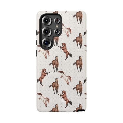 Wild Mustang Horse Pattern Phone Case – Stylish, Protective & Eco-Friendly - JGUS