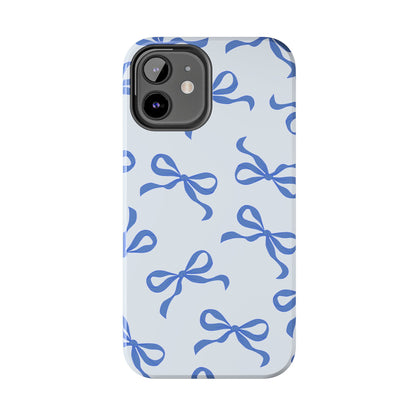 Vintage Blue Bow Phone Case