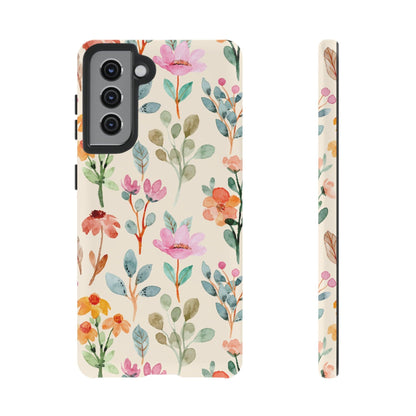 Petal Splash Watercolor Symphony Phone Case