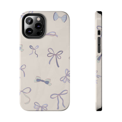 Coquette Pattern Ribbon bow Phone Case iPhone