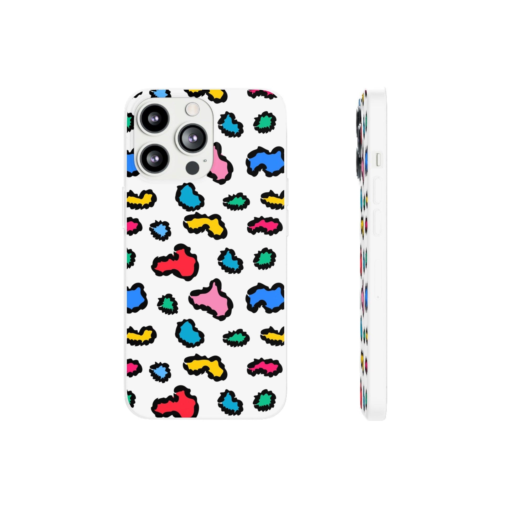 Vibrant Leopard Flexi Case - JGUS