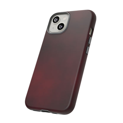 Vintage Burgundy Cherry Phone Case – Elegant Floral Design for iPhone 17 & Samsung Galaxy | Tough Protective Cover - JGUS