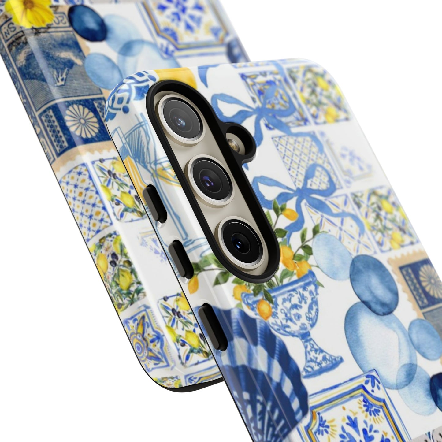 Lemon summertime collage Phone Case