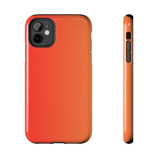 Vibrant Red Orange Phone Case