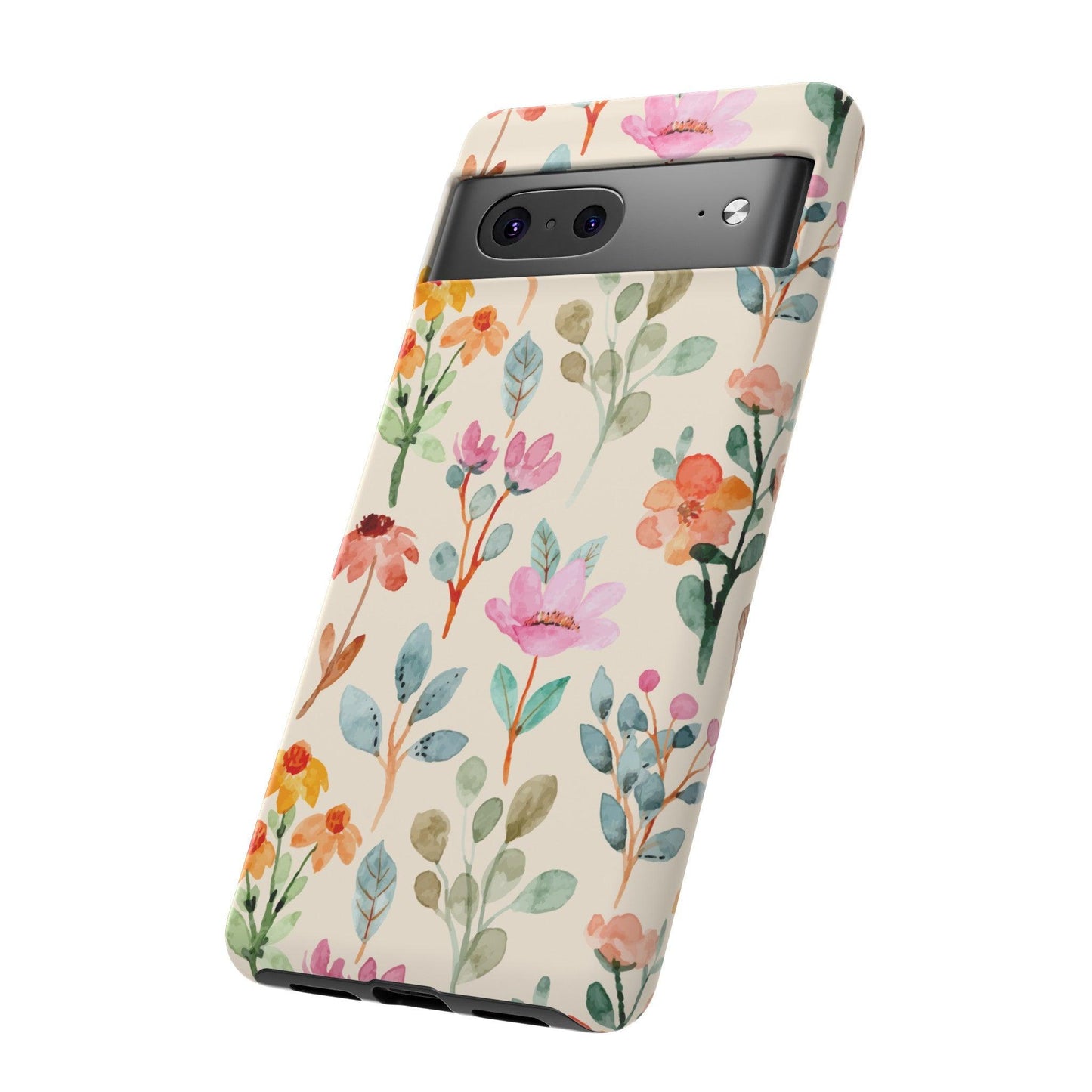 Petal Splash Watercolor Symphony Phone Case