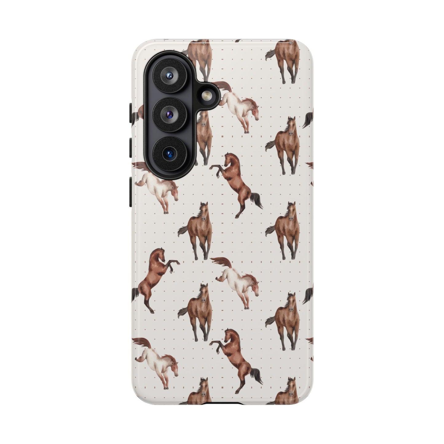 Wild Mustang Horse Pattern Phone Case – Stylish, Protective & Eco-Friendly - JGUS