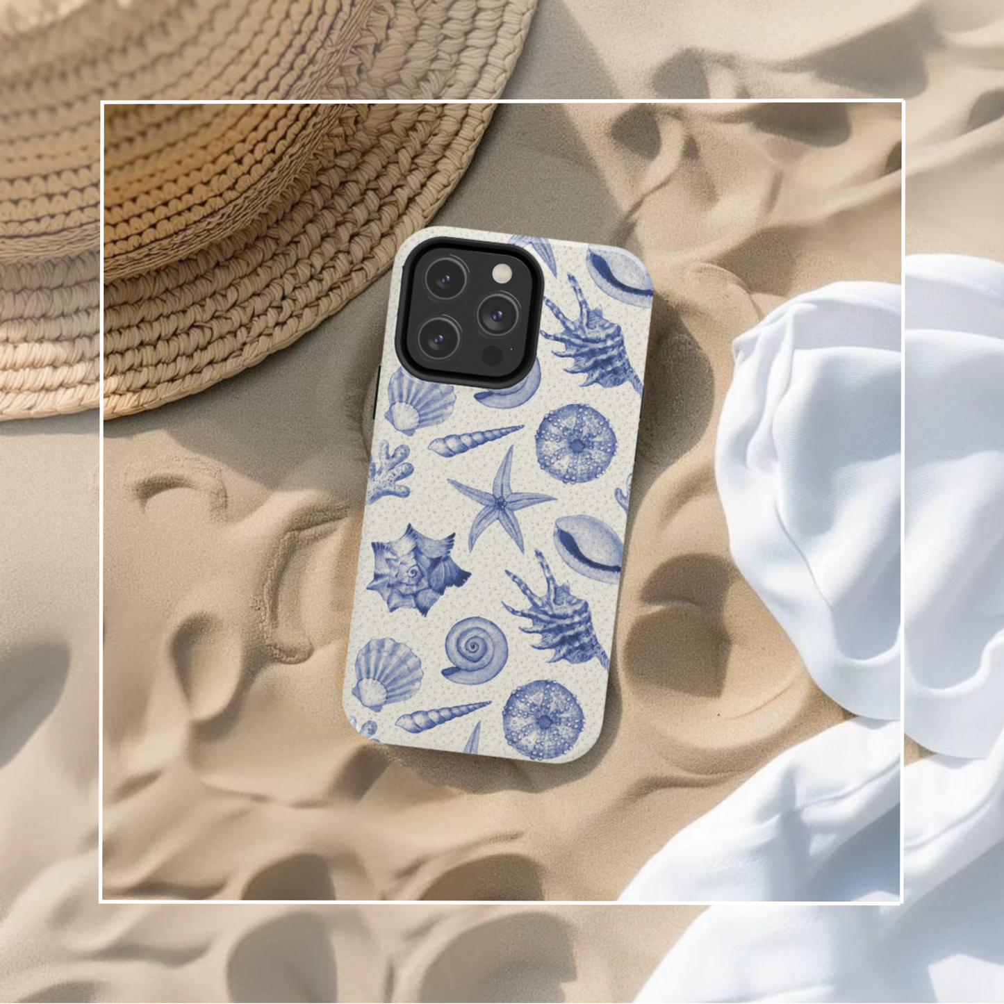 Seashell Serenity Phone Cases