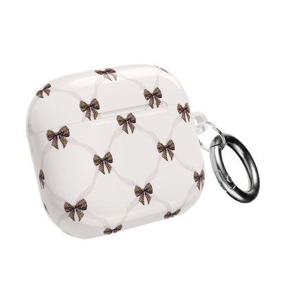 Chic Bow Shockproof & Scratch-Resistant AirPods Case – Wireless Charging Compatible