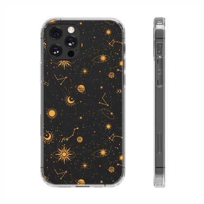 Space Magic Clear Phone Case