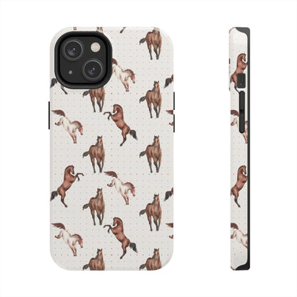 Wild Mustang Horse Pattern Phone Case – Stylish, Protective & Eco-Friendly