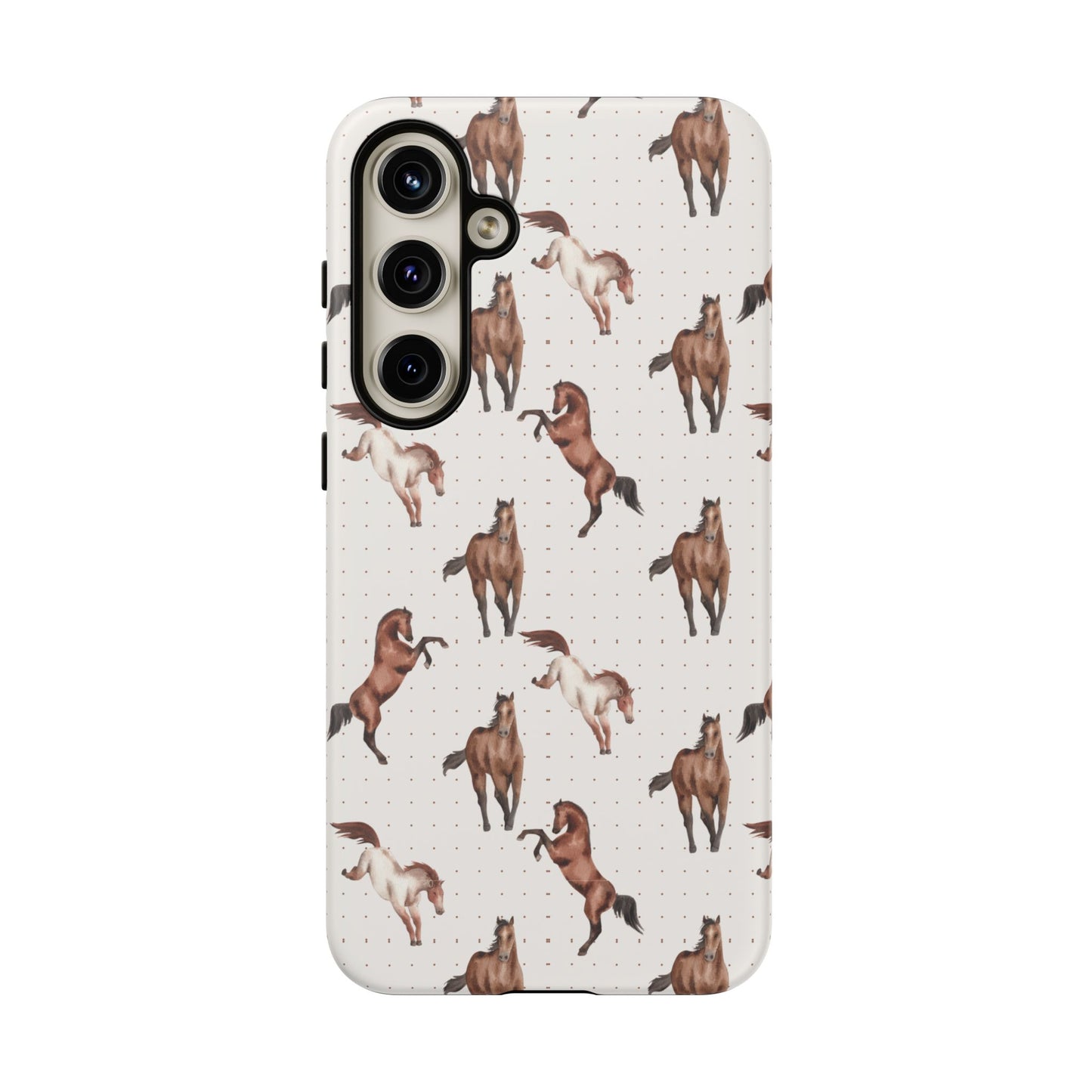 Wild Mustang Horse Pattern Phone Case – Stylish, Protective & Eco-Friendly - JGUS