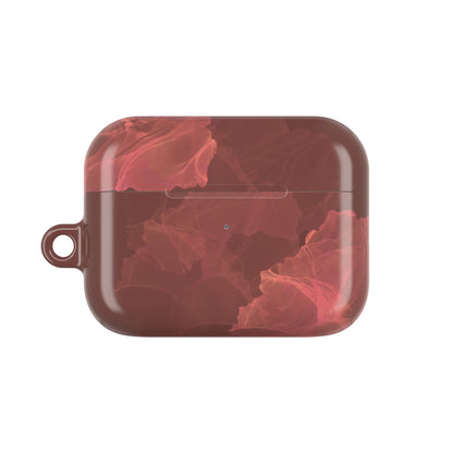 Blush Ink Splash Shockproof & Scratch-Resistant AirPods Case – Wireless Charging Compatible