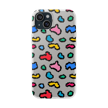 Vibrant Leopard Flexi Case - JGUS