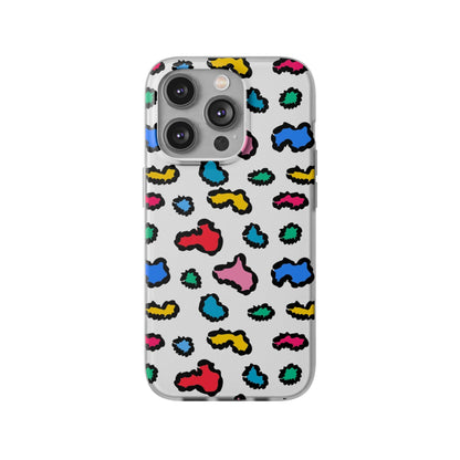 Vibrant Leopard Flexi Case - JGUS