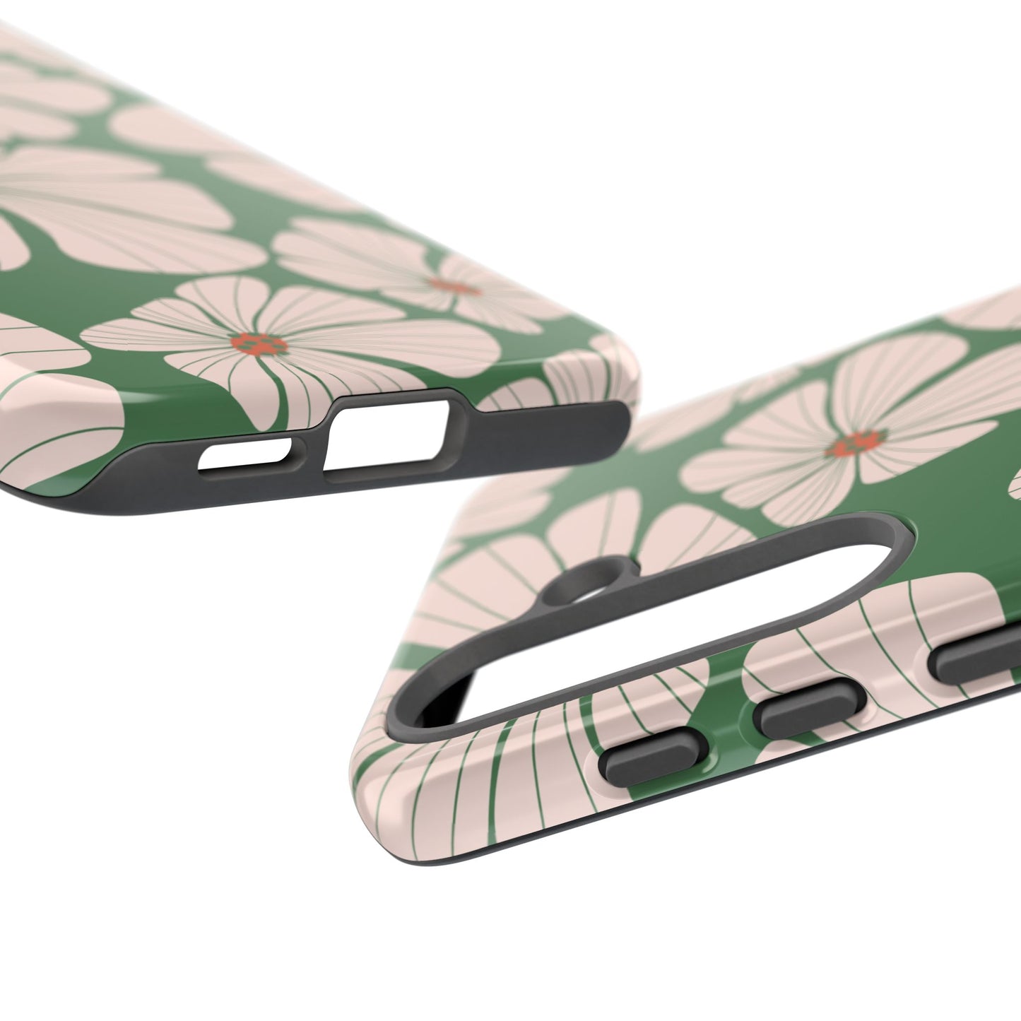 Retro Floral Abstract Phone Case – Vintage 70s & 80s Aesthetic for iPhone & Samsung - JGUS