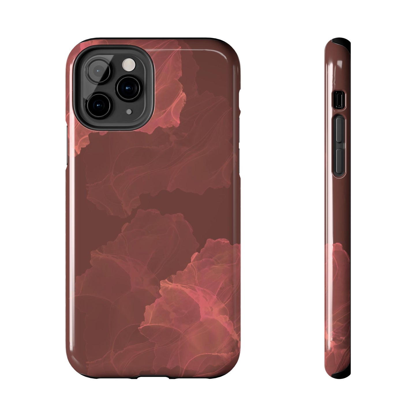 Blush Ink Splash Protective Phone Case