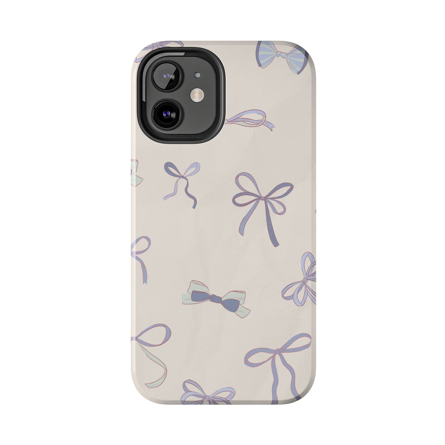 Coquette Pattern Ribbon bow Phone Case iPhone