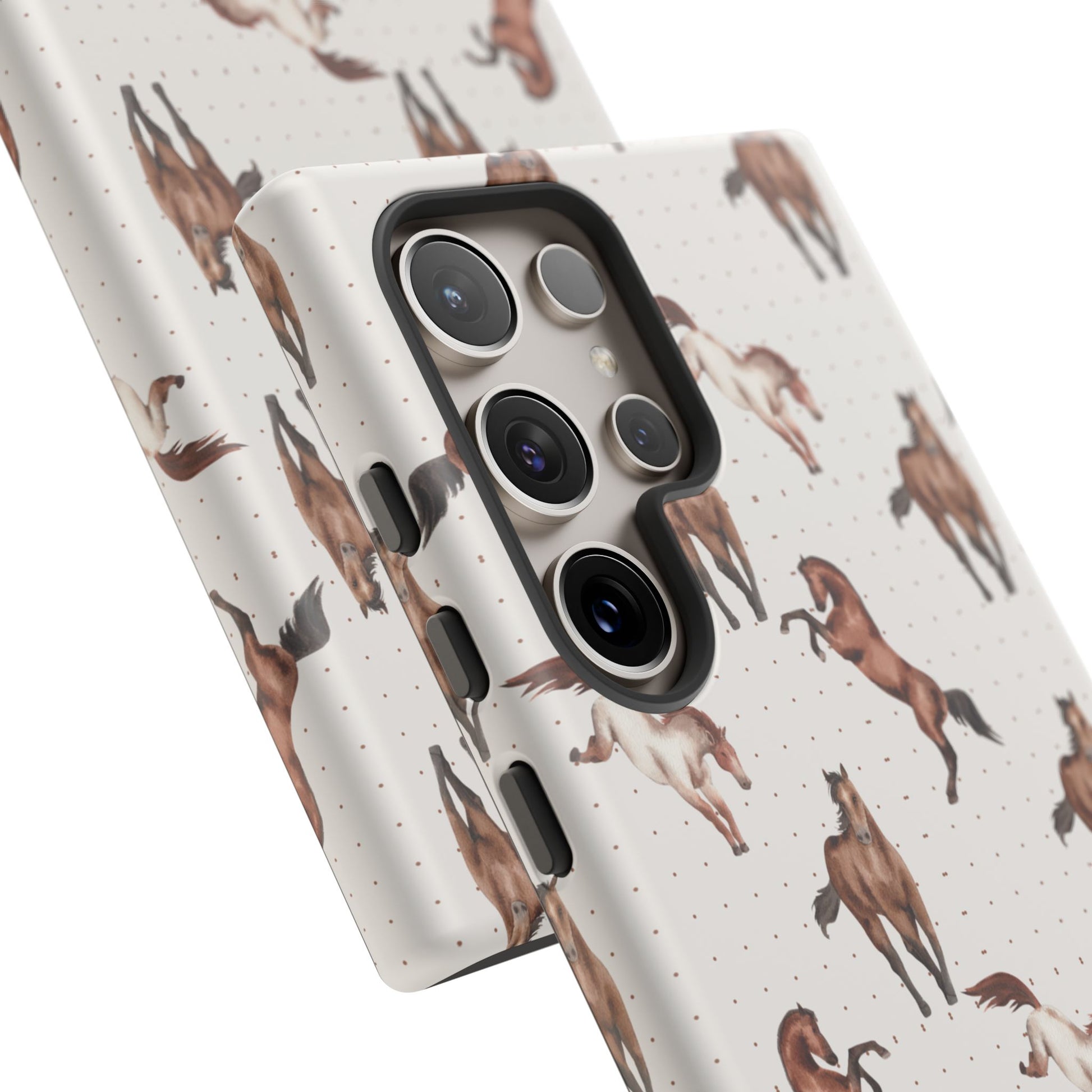 Wild Mustang Horse Pattern Phone Case – Stylish, Protective & Eco-Friendly - JGUS