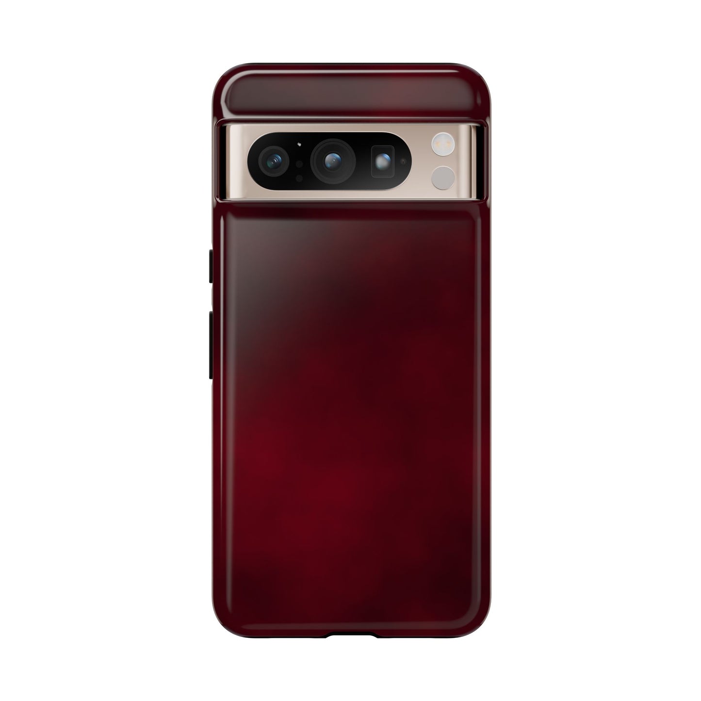 Vintage Burgundy Cherry Phone Case – Elegant Floral Design for iPhone 17 & Samsung Galaxy | Tough Protective Cover - JGUS
