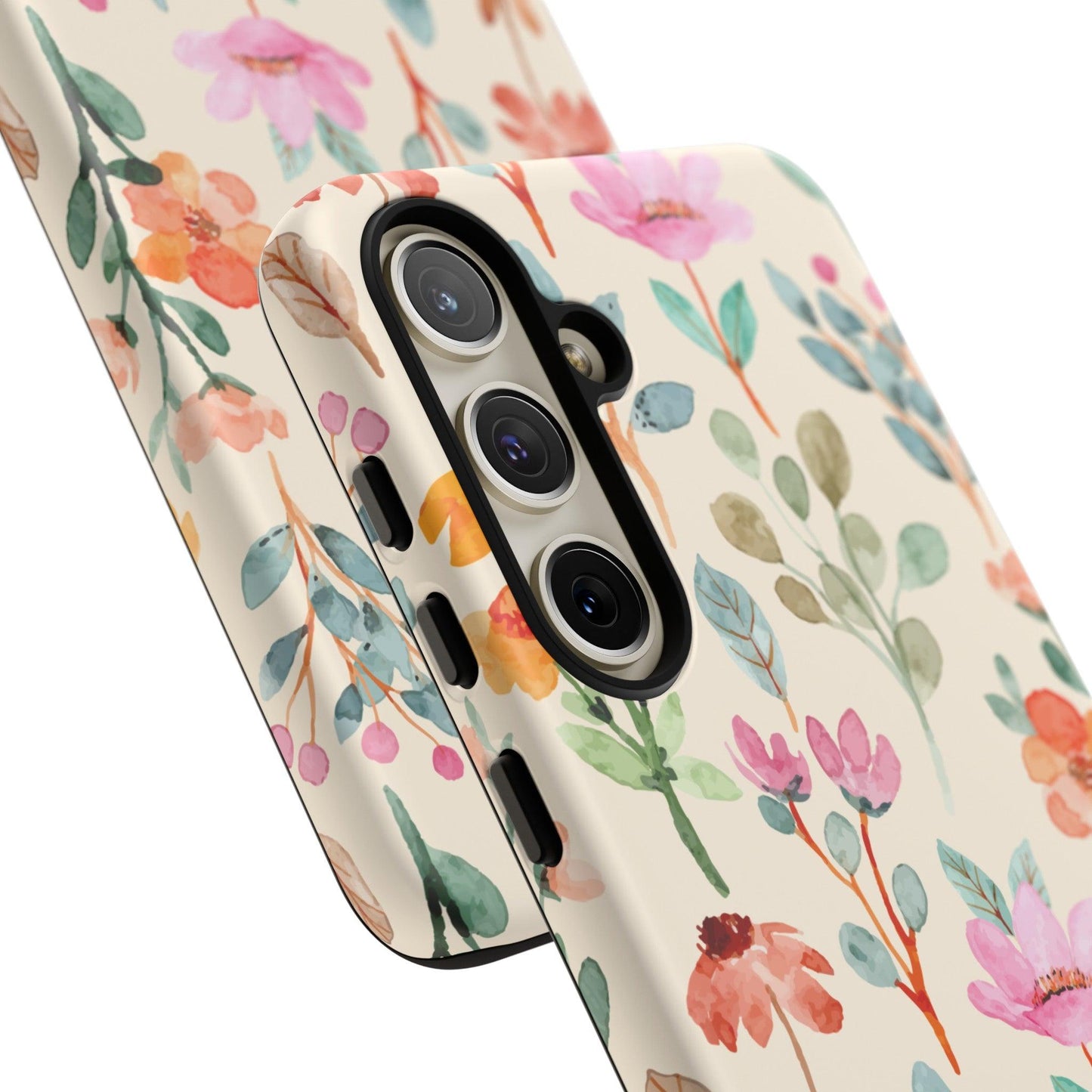 Petal Splash Watercolor Symphony Phone Case