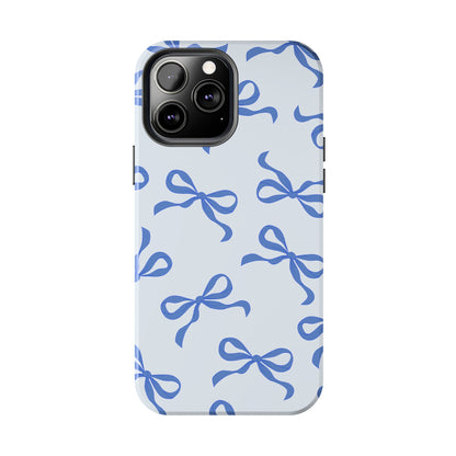 Vintage Blue Bow Phone Case