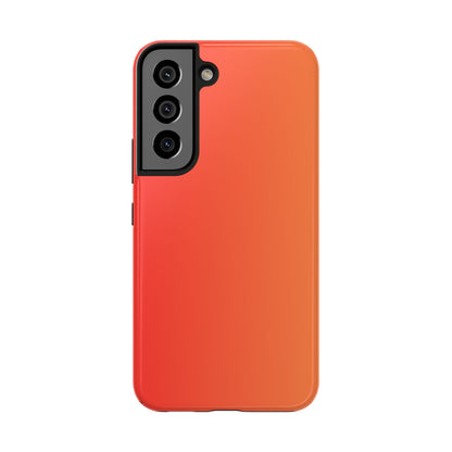 Vibrant Red Orange Phone Case