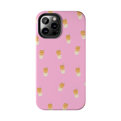 Pink Latte Love Phone Case