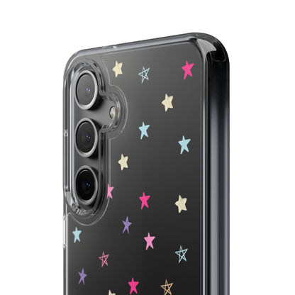 Star Pattern Clear Phone Case – Stylish & Durable Protection for Your Phone