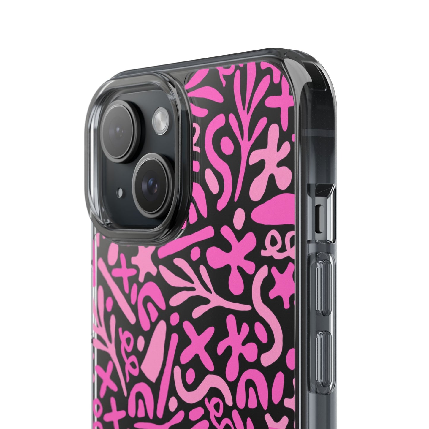 Abstract Vibes Clear Phone Case