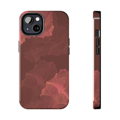 Blush Ink Splash Protective Phone Case