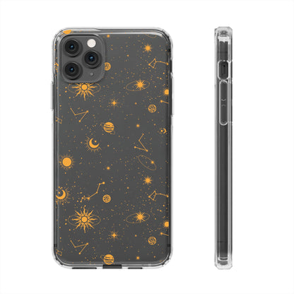 Space Magic Clear Phone Case