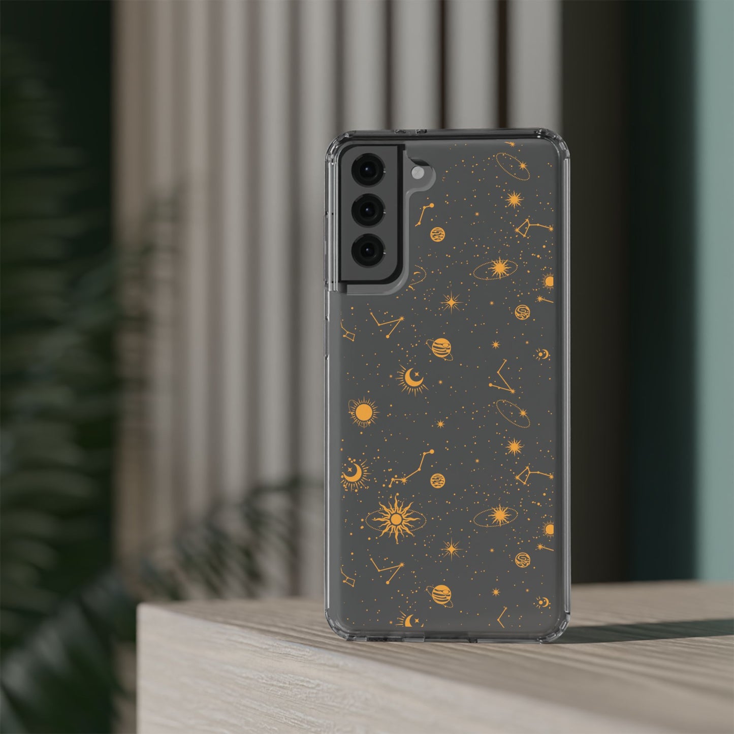 Space Magic Clear Phone Case