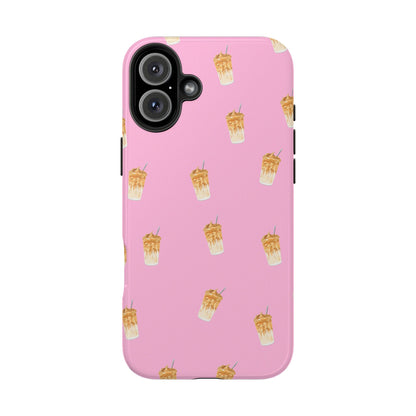 Pink Latte Love Phone Case