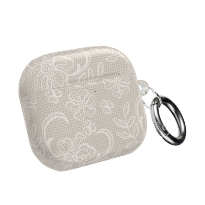 Vintage Floral Lace Shockproof & Scratch-Resistant AirPods Case – Wireless Charging Compatible