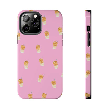 Pink Latte Love Phone Case