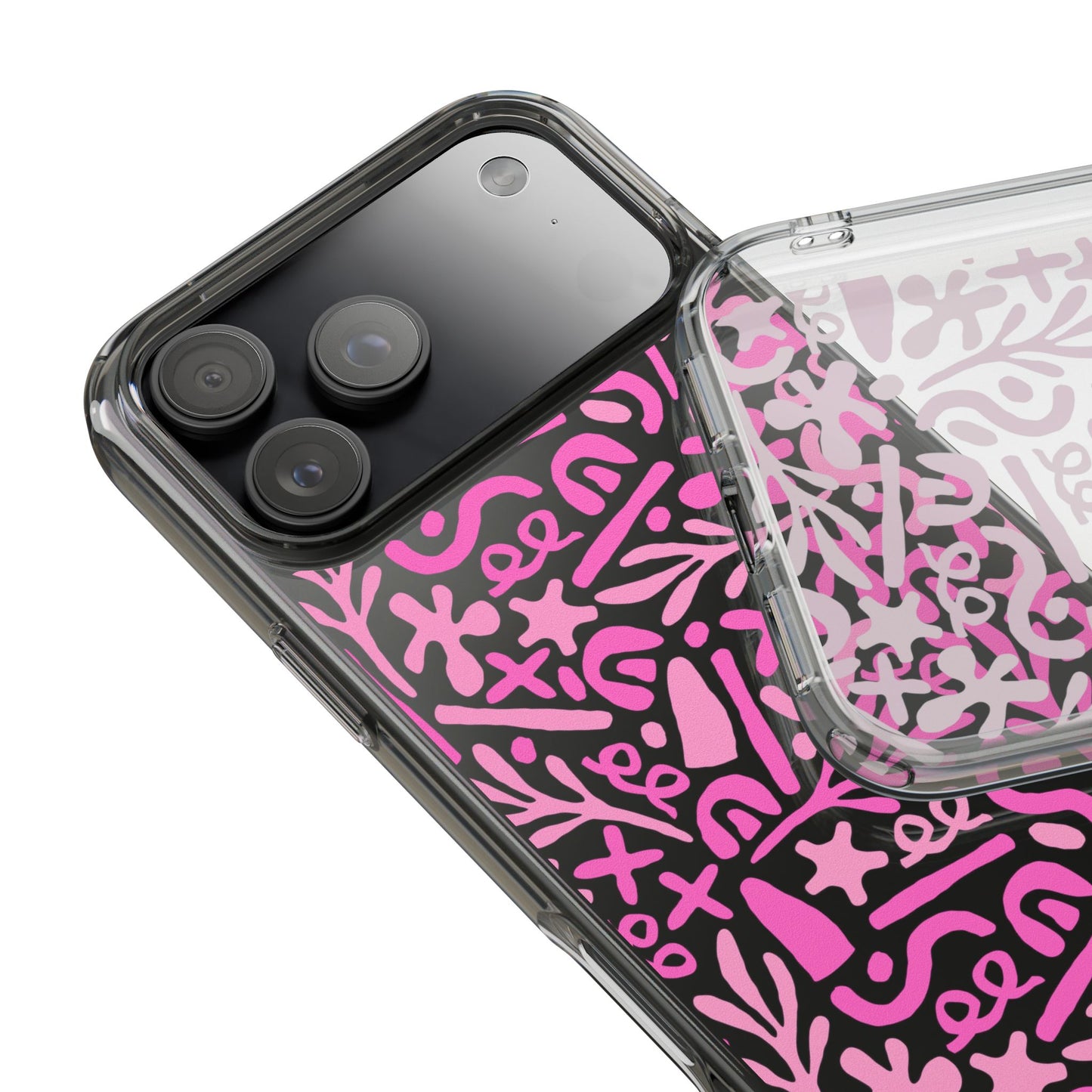 Abstract Vibes Clear Phone Case