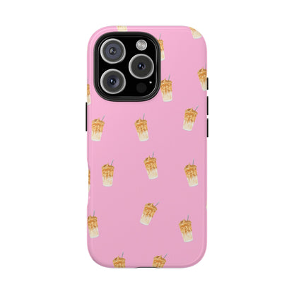 Pink Latte Love Phone Case