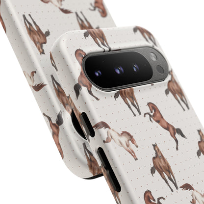 Wild Mustang Horse Pattern Phone Case – Stylish, Protective & Eco-Friendly - JGUS