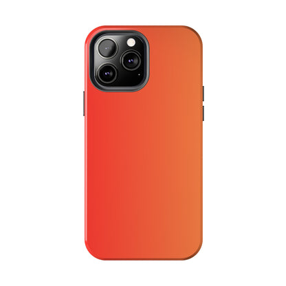 Vibrant Red Orange Phone Case