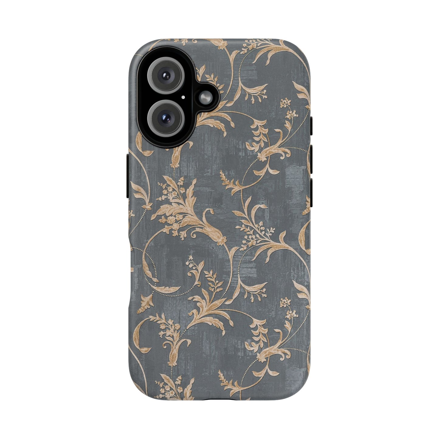 Old-Fashioned Flower Phone Case – Aesthetic Protective Cover for iPhone & Samsung - JGUS