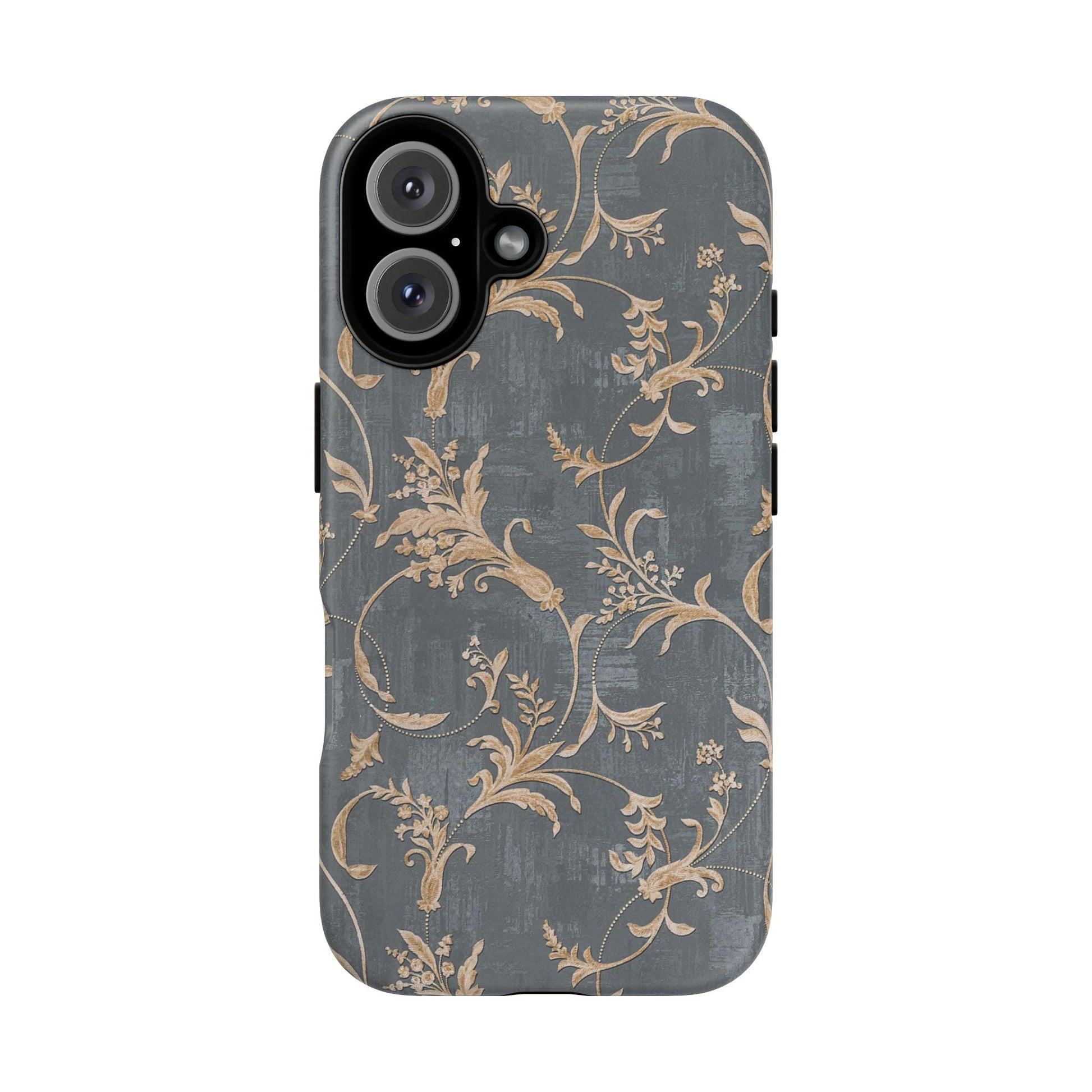 Old-Fashioned Flower Phone Case – Aesthetic Protective Cover for iPhone & Samsung - JGUS