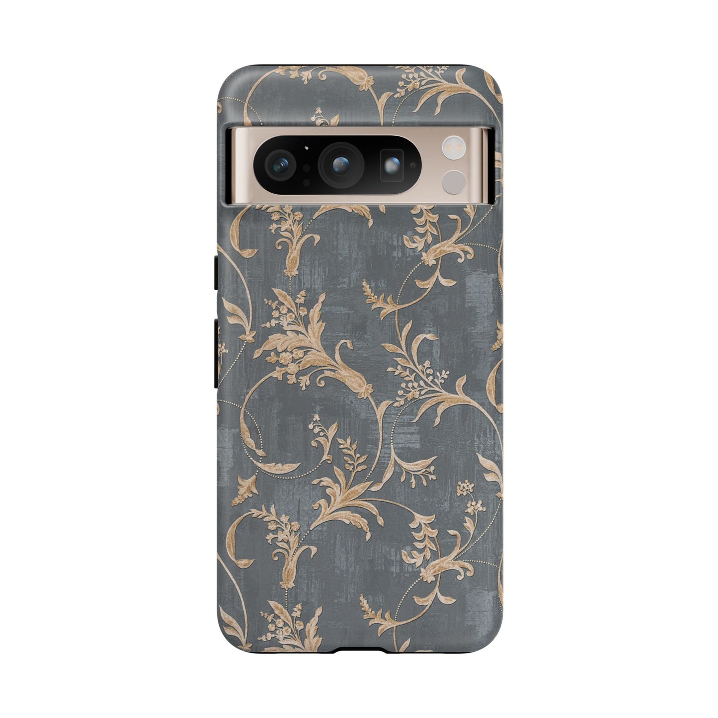 Old-Fashioned Flower Phone Case – Aesthetic Protective Cover for iPhone & Samsung - JGUS