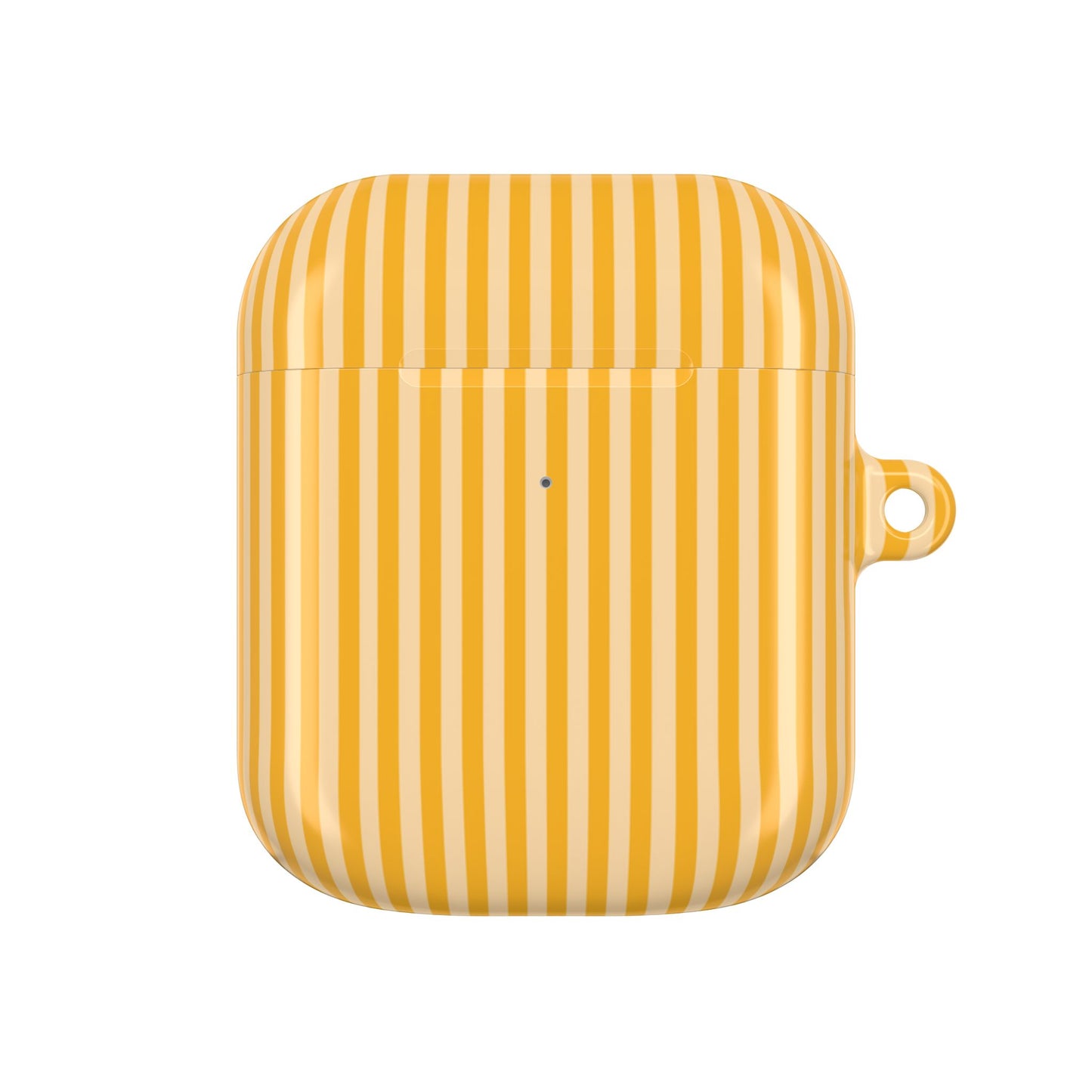 Sunny Stripes Shockproof & Scratch-Resistant AirPods Case – Wireless Charging Compatible